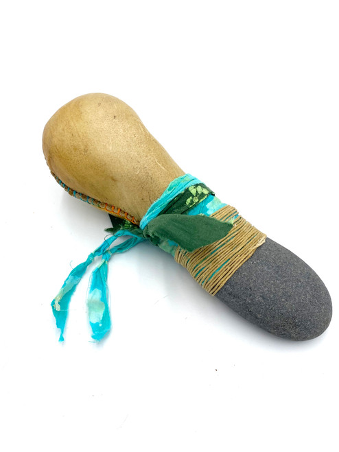 Stone Handle Medicine Rattles