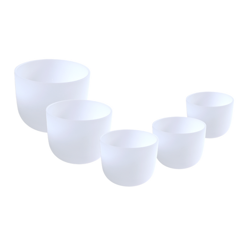 5 Bowl A 432hz Harmonic Chord Empyrean Crystal Bowl Set