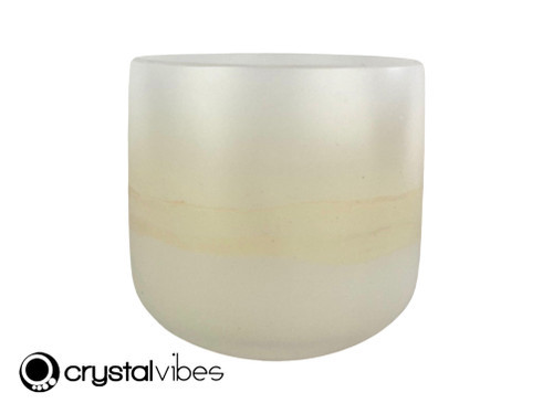 7" Perfect Pitch B Note Citrine Gemstone Fusion Empyrean Crystal Singing Bowl SR9 +0 cents  11002526