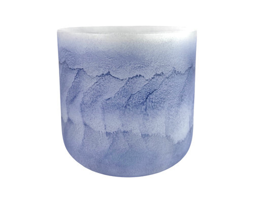 6" D Note 432 Hz Perfect Pitch Lapis Fusion Empyrean Crystal Singing Bowl SR3 -35 cents  11003133