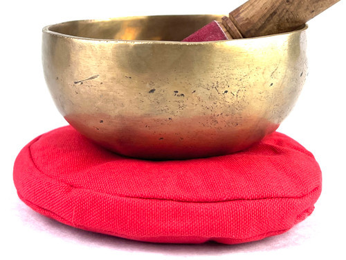 5.25" E/A# Note Himalayan Singing Bowl #e5440323