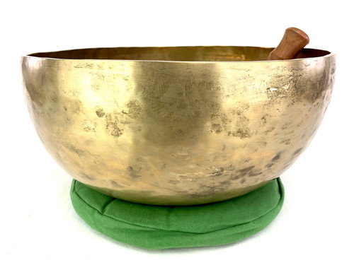 17" C/G Note Himalayan Singing Bowl #c75050221  ( 2nd octave C at 65Hz)