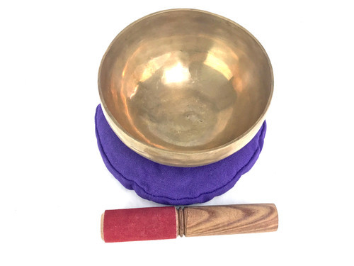 5.5" E/A# Note Himalayan Singing Bowl #e5000321