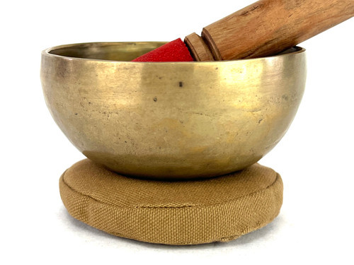 4.5" C/F# Note Himalayan Singing Bowl #c3251121