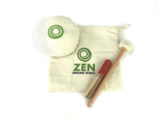 Zen Master Meditation ZMM1300 F#/C# Note Singing Bowl 9.5" -1300f1389x cents