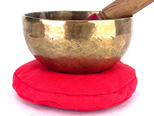 5.25" G/C# Note Shiny Himalayan Singing Bowl #g5081022