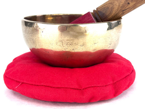 5" A#/E Note Himalayan Singing Bowl #a4601022