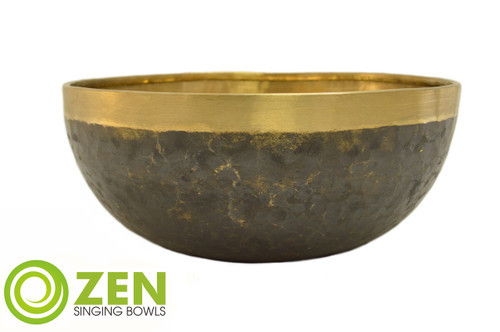 Zen Master Meditation ZMM1500 F#/C Note Singing Bowl 10" -1500f1517 cents