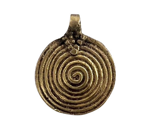Spiral Cymatic Symbol Pendant +endant8 cents