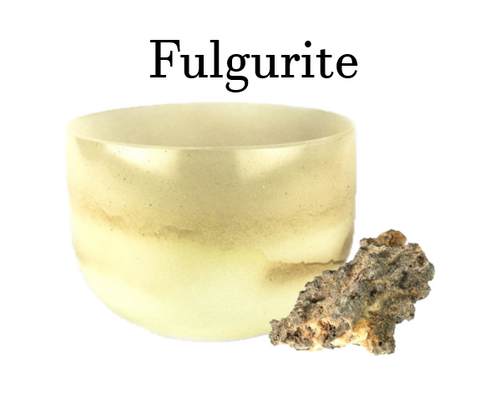 Fulgurite Singing Bowls