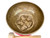 14.5" E/B Note Etched Golden Buddha Singing Bowl #e44200923