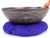 10.75" F#/B Note Cast Aluminum Himalayan Singing Bowl #f7851023