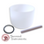 14" A Frosted Crystal Singing Bowl Starter Kit