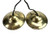 Medium Golden Tibetan Hand Tingsha Cymbals