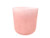 *Blemished* 7" D Note Rose Quartz Featherlight Fusion Crystal Singing Bowl Crystal Vibes -45 cents  85000723