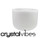 8" C# Note 432Hz Perfect Pitch Empyrean Crystal Singing Bowl Crystal Vibes -30 cents  31003949