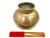 7.25" C#/F# Note Antique Naga Pedestal Himalayan Singing Bowl #c10601123