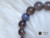 Chakra Malas Gray Agate 17 Bead Mala Bracelet