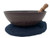 12.25" D#/G# Note Aluminum Flat Cast Himalayan Singing Bowl #d12051023