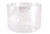 10" A# Note 432Hz Perfect Pitch Clear Quartz Crystal Singing Bowl Crystal Vibes -30 cents  33001996