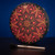 16" Red Heart Mandala Black Buffalo Drum
