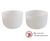 11" D 6hz Theta Binaural Beat Frosted Singing Bowl Set