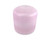 6" D# Note 432Hz Perfect Pitch Rose Quartz Fusion Empyrean Crystal Singing Bowl -30 cents  11003037