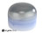 9" 432Hz Perfect Pitch F# Note Blue Kyanite/Black Tourmaline Fusion Empyrean Crystal Singing Bowl -30 cents  11002481