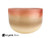 9" Perfect Pitch G# Note Carnelian/Citrine/Sunstone Fusion Empyrean Crystal Singing Bowl UP +0 cents  11002250