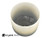 7" Perfect Pitch 432 Hz C# Note Citrine/Black Tourmaline Fusion Empyrean Crystal Singing Bowl UP -30 cents  11002458