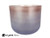 11" Crystal Vibes G# Note Garnet/Tanzanite Fusion Translucent Crystal Singing Bowl UP +15 cents  11002051