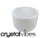 12" D Note 440Hz Perfect Pitch Empyrean Crystal Singing Bowl Crystal Vibes -5 cents  31004794