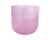 6" G# Note 440Hz Rose Quartz Translucent Fusion Crystal Singing Bowl Crystal Vibes -15 cents  11003242