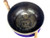 9.5" D#/A Note Dark Etched Himalayan Singing Bowl #d17140121