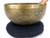 8.25" F#/C Note Etched Golden Buddha Himalayan Singing Bowl #f13801022