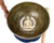 8.25" D#/A# Note Etched Golden Buddha Himalayan Singing Bowl #d12220323