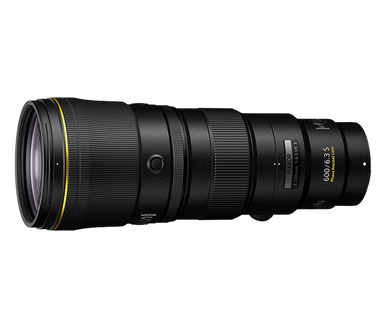 Nikonzマウント NIKKOR Z 600mm f/6.3 VR S z-600_6-3_angle1__36710.