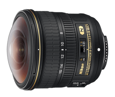 Nikon AF-S FISHEYE NIKKOR 8-15mm f/3.5-4.5E ED | Nikon Store