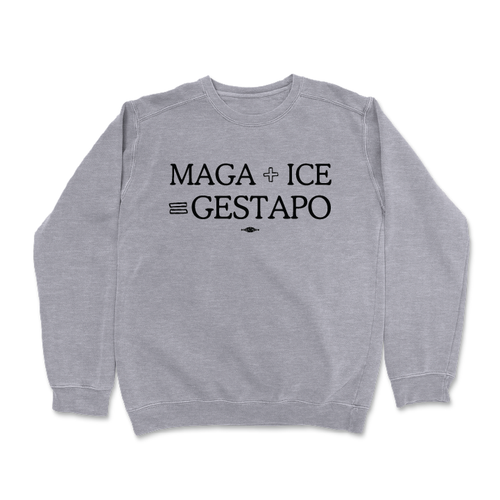 Gestapo (Dark Ash Crewneck Sweater)