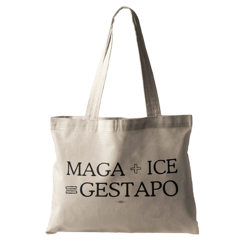 Gestapo (Natural Canvas Tote)