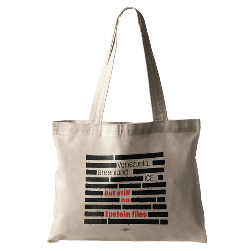Epstein Files (Natural Canvas Tote)