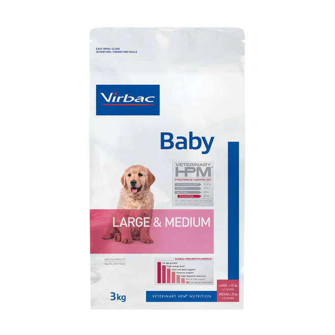 BABY DOG Large & Medium - Valpfoder