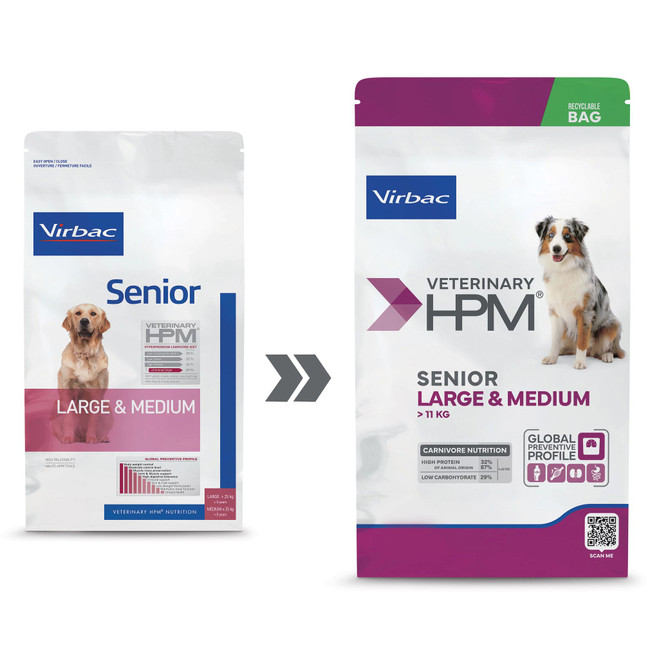 SENIOR DOG Large & Medium - Foder till äldre hundar