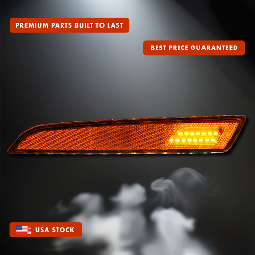 Side Turn Marker Light Assembly Driver 2018+ Volvo VNL