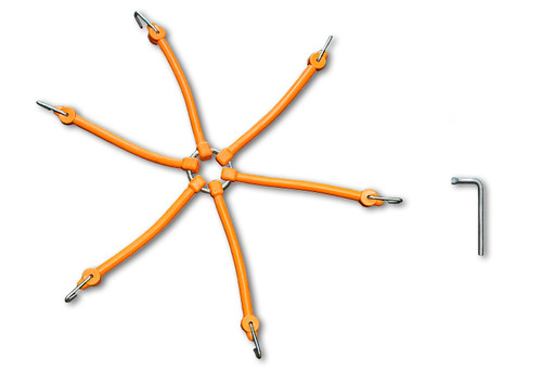 Studded Tire Chains 7mm Link R22.5, 295/75R22.5 2 Pcs