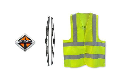 Bumper Corner Plastic with Chrome Trim Passenger 2008-2015 International Prostar