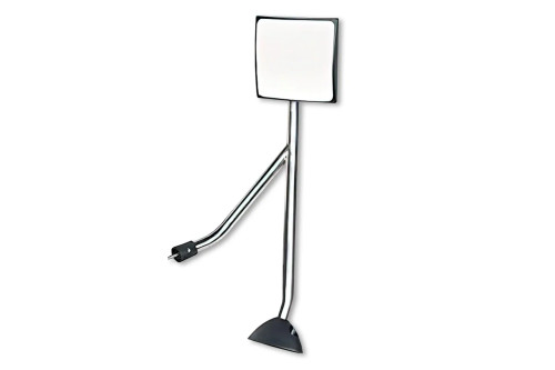 Hood Mirror Chrome Passenger 2002-2017 International Prostar