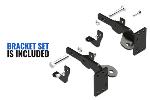 Front Grey Grille Guard Large Peterbilt 386