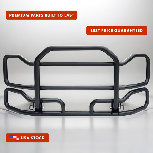 Front Grille Guard Large Black Kenworth T440
