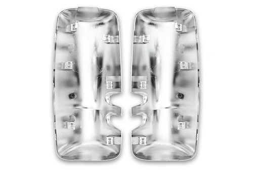 Door Mirror Covers Chrome Set 2022+ Kenworth T680 New Gen